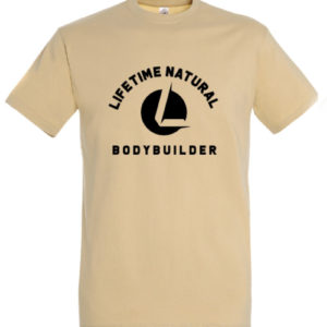 Lifetime Natural Bodybuilder Shirt Creme